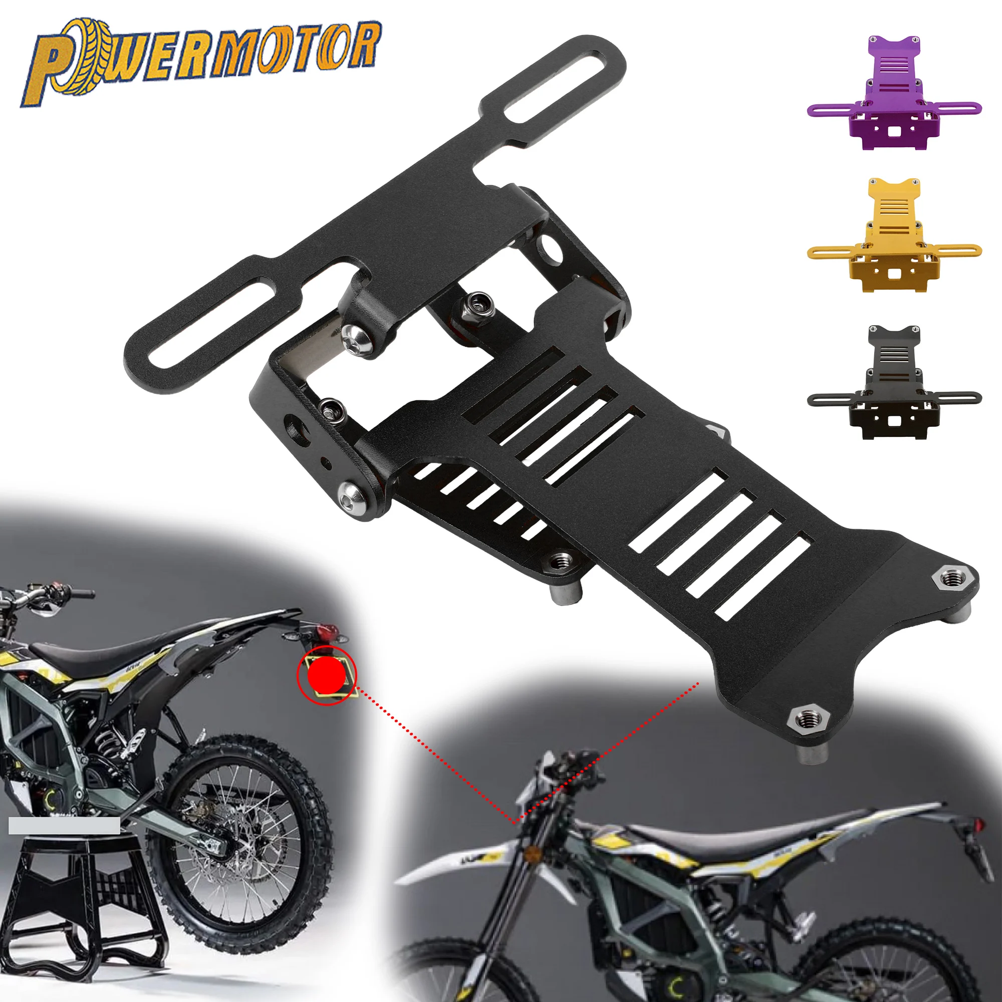 For Surron Ultra Bee Electric Motorcycle License Plate Tail Light Bracket Enduro Motocross Dirt Bike Ebike Modified Accessories
For Surron Ultra Bee Electric Motorcycle License Plate Tail Light Bracket Enduro Motocross Dirt Bike Ebike Modified Accessories