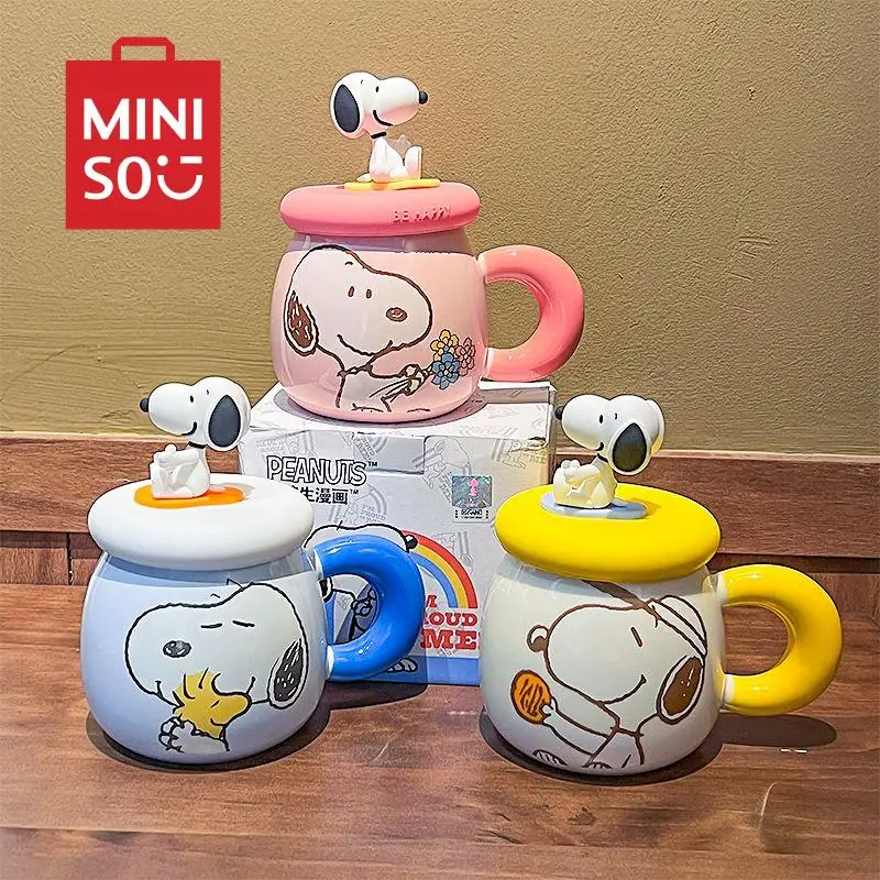 Cute Anime Snoopy Mark Cup 2024 New Cartoon Ceramic Water Cup with Lid Children Milk Cup Coffee Cup Birthday Gift for Girls Toy
Cute Anime Snoopy Mark Cup 2024 New Cartoon Ceramic Water Cup with Lid Children Milk Cup Coffee Cup Birthday Gift for Girls Toy