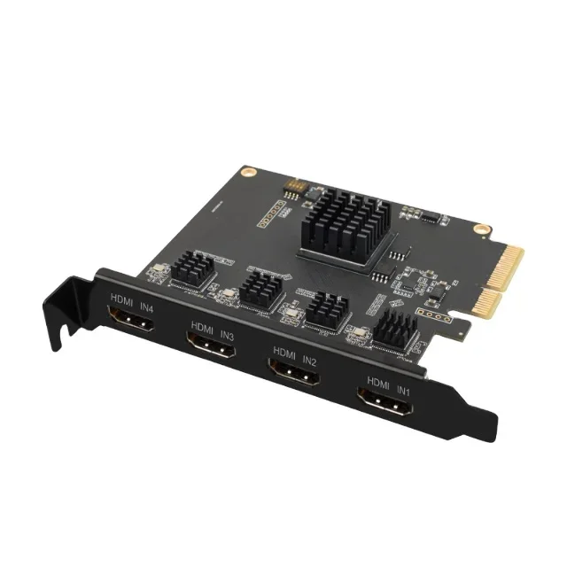 High-quality pcie capture video 1080P 60fps internal video capture card for sports live broadcast
High-quality pcie capture video 1080P 60fps internal video capture card for sports live broadcast