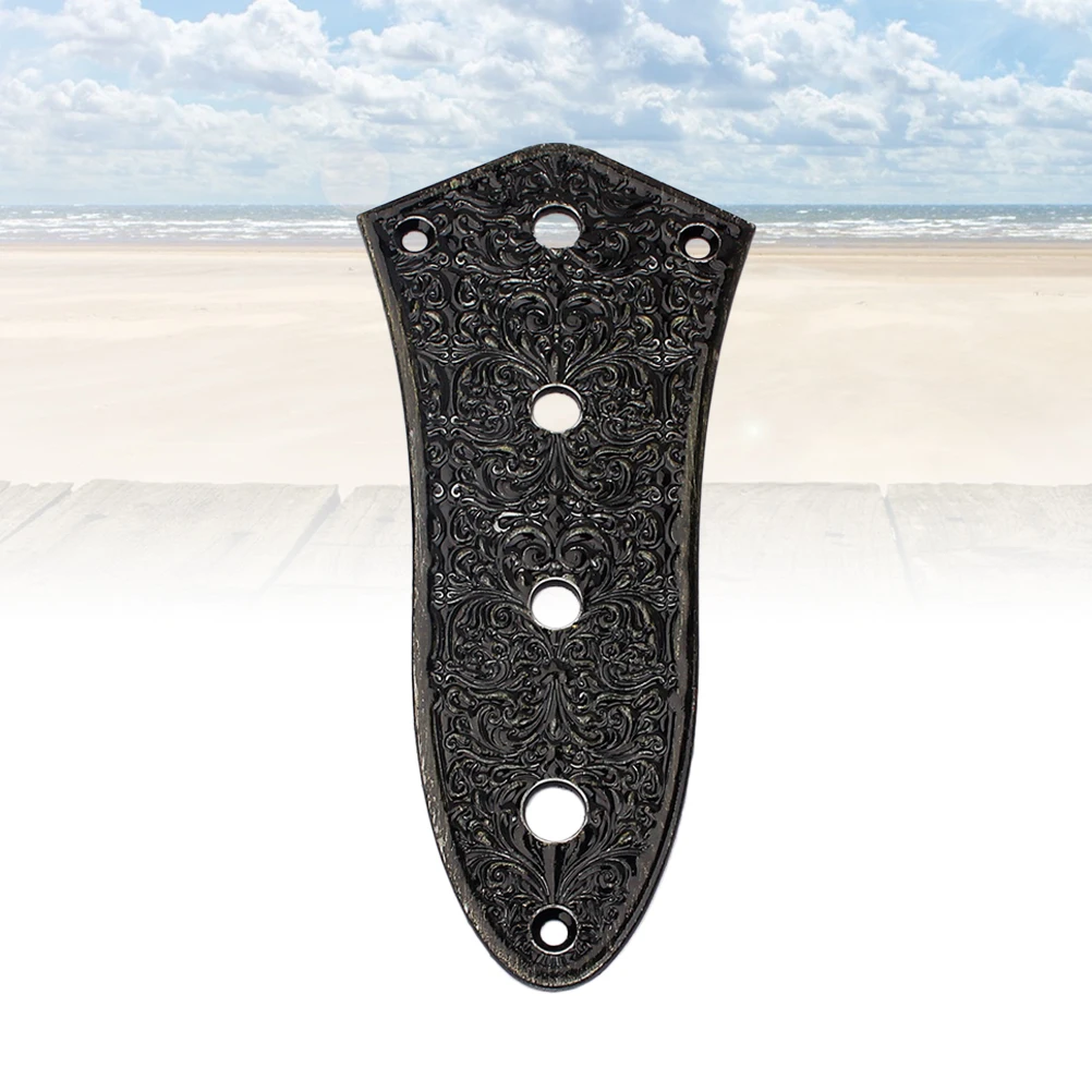 4 Hole Zinc Alloy Control Plate Black for Guitar Replacement Vintage Control Plate for Electric Bass
4 Hole Zinc Alloy Control Plate Black for Guitar Replacement Vintage Control Plate for Electric Bass