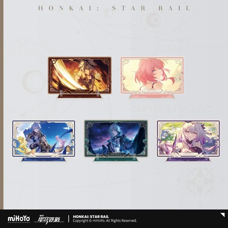 Pre Sale miHoYo Official Genuine Honkai Star Rail Memories of Walking with You Series Acrylic Signage Ornaments Cosplay Anime
Pre Sale miHoYo Official Genuine Honkai Star Rail Memories of Walking with You Series Acrylic Signage Ornaments Cosplay Anime