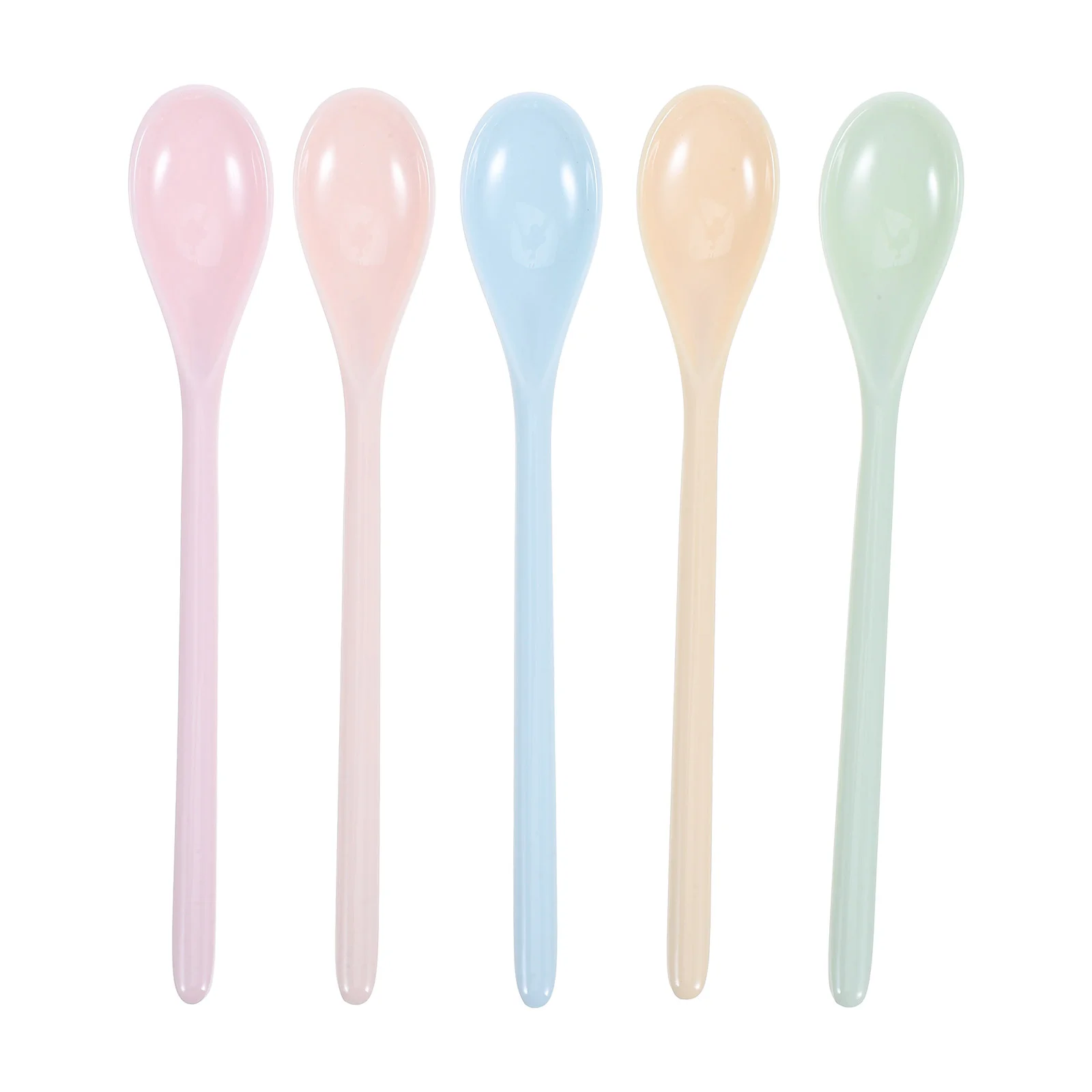 5 Pcs Children's Tableware Soup Spoon Long Plastic Spoons Handle Baby Infant Dessert Ramen Tablespoon for Stirring
5 Pcs Children's Tableware Soup Spoon Long Plastic Spoons Handle Baby Infant Dessert Ramen Tablespoon for Stirring