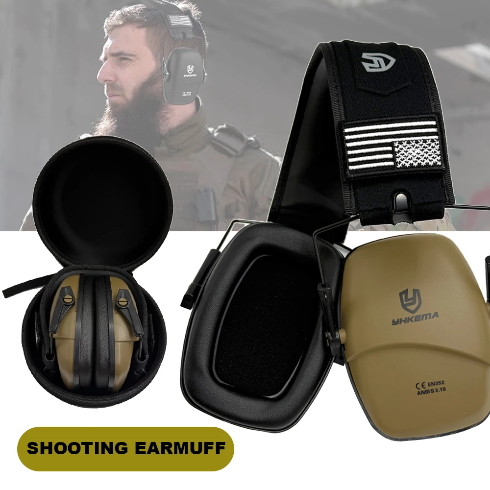 Outdoor Hunting/shooting Earmuffs passive Reduce Noise To Protect Hearing, Train Tactical Headphones To Strengthen Human Voice
Outdoor Hunting/shooting Earmuffs passive Reduce Noise To Protect Hearing, Train Tactical Headphones To Strengthen Human Voice