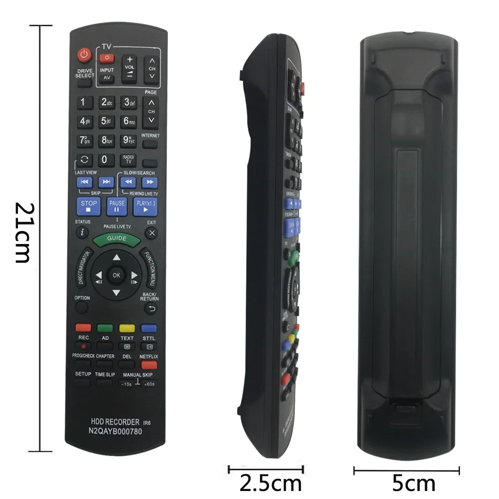 Panasonic A98Z N2QAYB000780 Remote Control Replacement Parts Accessories for Blu-Ray DVD Recorder
Panasonic A98Z N2QAYB000780 Remote Control Replacement Parts Accessories for Blu-Ray DVD Recorder