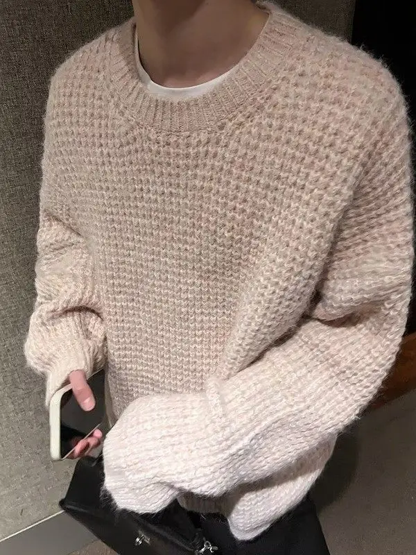 Loose Fit round Ne Knitwear Casual Sle Striped M Fem ex Sweater Hoodl Long Sve Thermal Wear Pink Color
Loose Fit round Ne Knitwear Casual Sle Striped M Fem ex Sweater Hoodl Long Sve Thermal Wear Pink Color