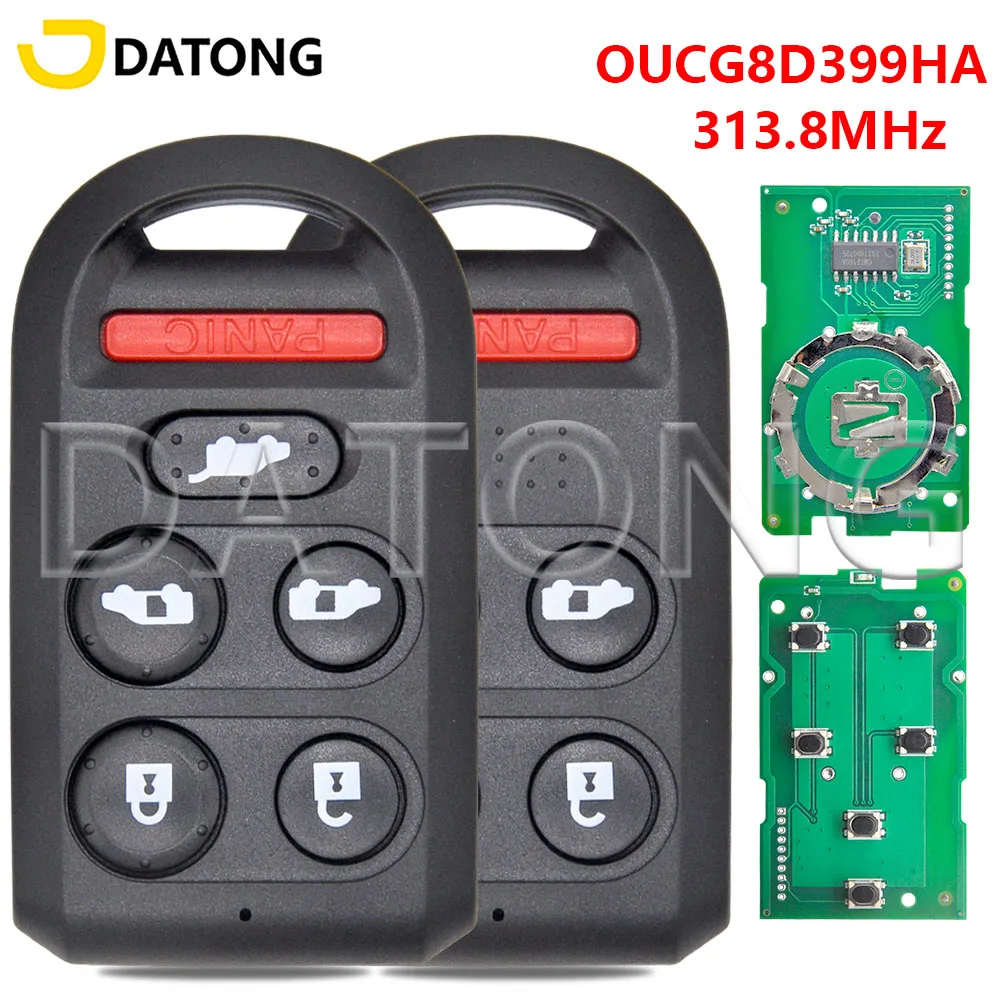 Datong OUCG8D399HA 313.8MHz Keyless Entry Car Smart Remote Key For Honda Odyssey EX EXL 2005 2006 2007 2008 2009 2010
Datong OUCG8D399HA 313.8MHz Keyless Entry Car Smart Remote Key For Honda Odyssey EX EXL 2005 2006 2007 2008 2009 2010
