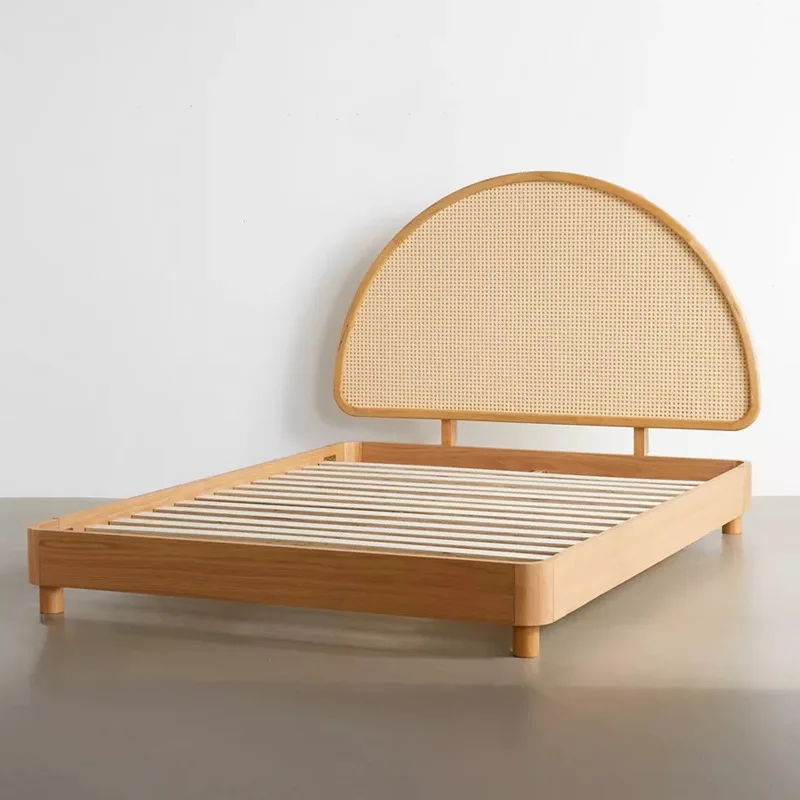 Rattan bed South East Asia retro Japanese bed and breakfast rattan solid wood modern simple
Rattan bed South East Asia retro Japanese bed and breakfast rattan solid wood modern simple