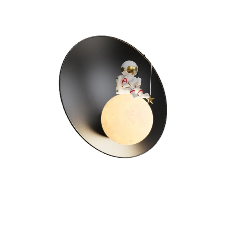 Modern Simple Creative Children's Room Astronaut Wall Lamp Study Bedroom Balcony Wall Lamp
Modern Simple Creative Children's Room Astronaut Wall Lamp Study Bedroom Balcony Wall Lamp