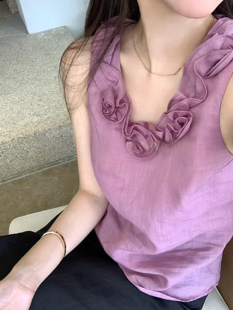 Sweet Sle с фиолетовым цветочным принтом Svel irt, женский летний дизайн, утягивающий топ Rouje, шикарный брендовый топ для поездок на работу, прямой крой
Sweet Sle с фиолетовым цветочным принтом Svel irt, женский летний дизайн, утягивающий топ Rouje, шикарный брендовый топ для поездок на работу, прямой крой