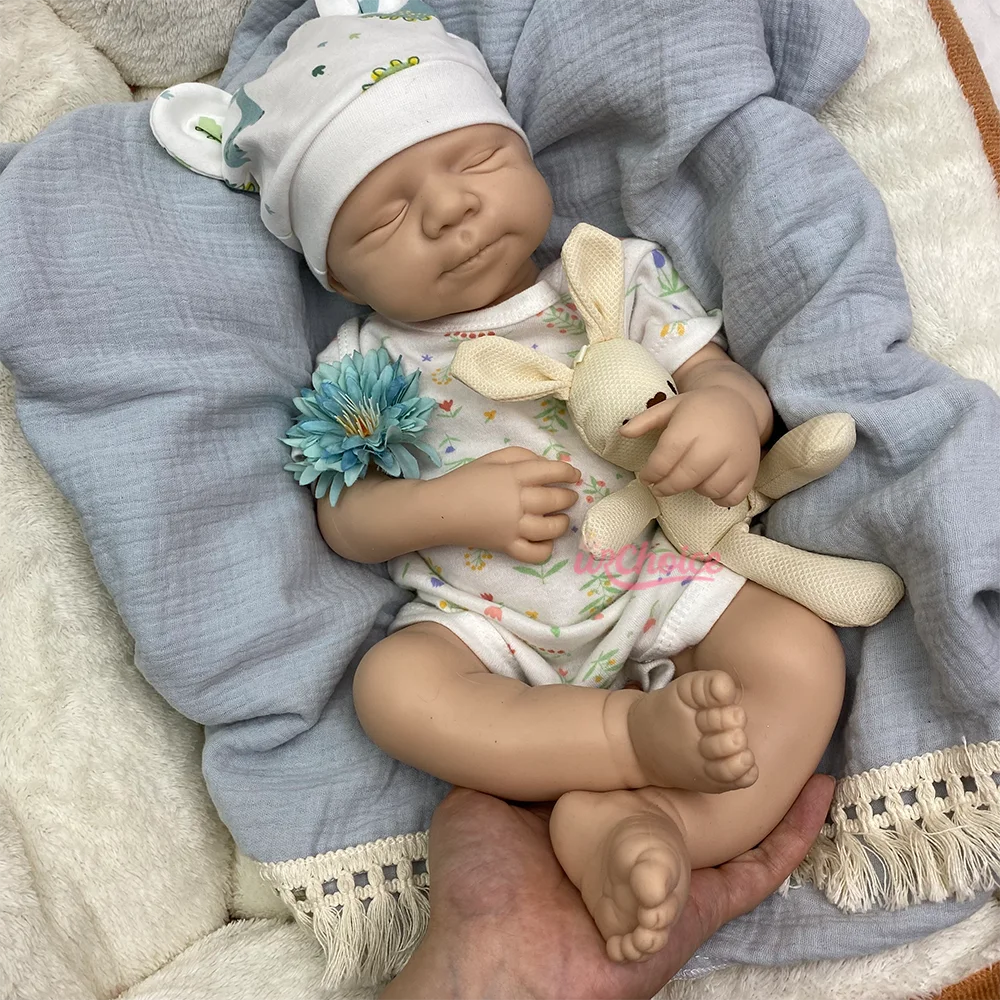 20Inch Lifelike Reborn Baby Doll Unpainted Silicone Soft Newborn Sleepy Closed Eyes Reborn Doll Easter For Holiday Collection
20Inch Lifelike Reborn Baby Doll Unpainted Silicone Soft Newborn Sleepy Closed Eyes Reborn Doll Easter For Holiday Collection
