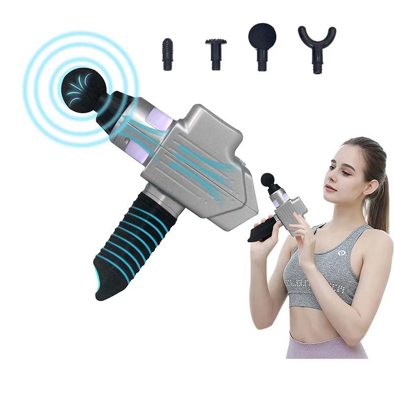 High Quality Professional Electric Handheld Deep Tissue Full Body Relax Muscle Massager Gun Machine for Fitness
High Quality Professional Electric Handheld Deep Tissue Full Body Relax Muscle Massager Gun Machine for Fitness