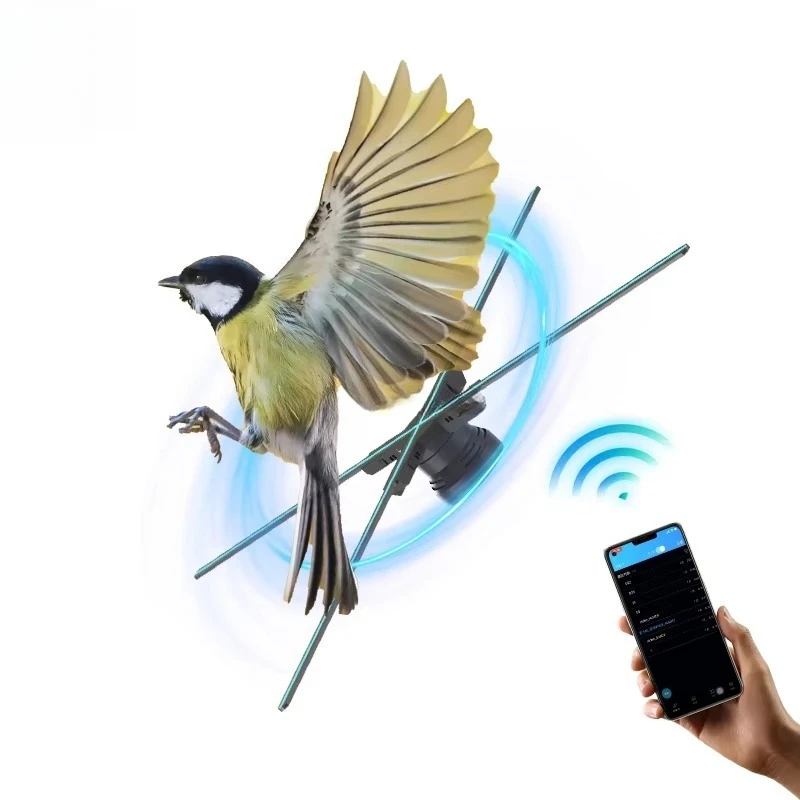 42cm Two-Blade 3D Holographic Display Fan Fast Delivery For Indoor/Outdoor Use Naked Eye Stereo 3D Effect
42cm Two-Blade 3D Holographic Display Fan Fast Delivery For Indoor/Outdoor Use Naked Eye Stereo 3D Effect