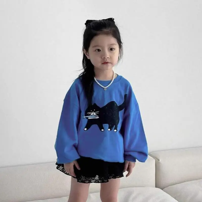 2025 Autumn New Children Sweatshirts Girls Cute Cartoon Print Pullover Cotton Baby Long Sleeve Tops Kids Boys Casual Sweatshirt
2025 Autumn New Children Sweatshirts Girls Cute Cartoon Print Pullover Cotton Baby Long Sleeve Tops Kids Boys Casual Sweatshirt