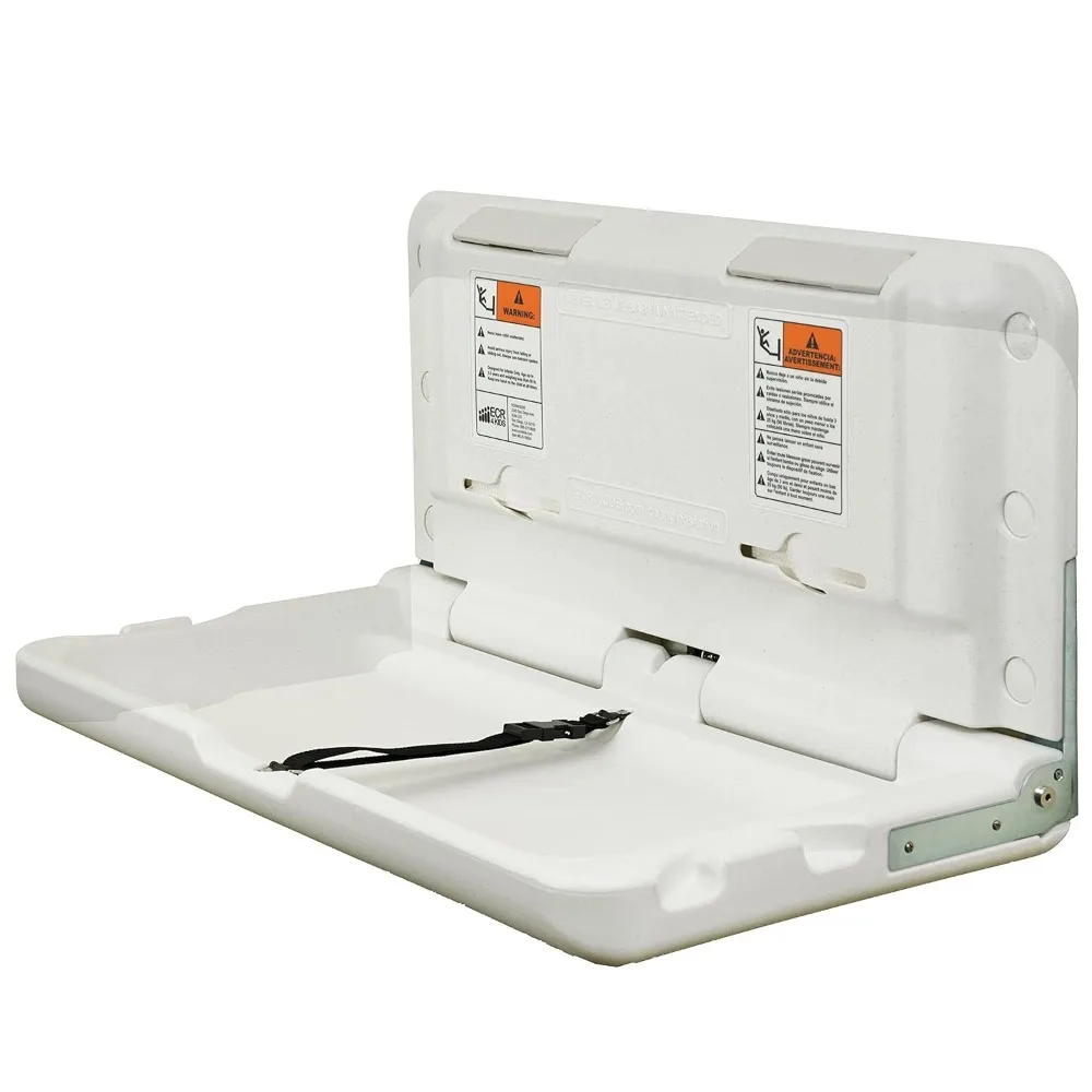 Wall Mounted Baby Changing Station Foldable Diaper Changer Table White Granite Surface--Changing Tables
Wall Mounted Baby Changing Station Foldable Diaper Changer Table White Granite Surface--Changing Tables
