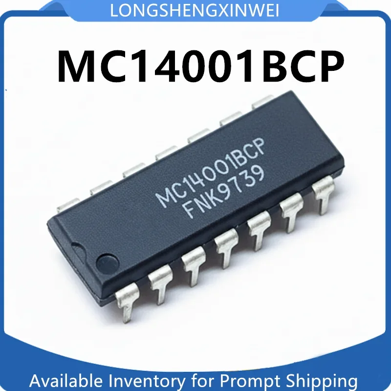1PCS New MC14001BCP MC14001 Original DIP14
1PCS New MC14001BCP MC14001 Original DIP14