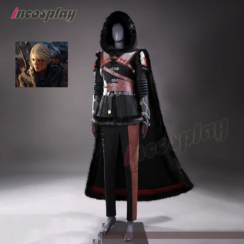 Костюм для косплея Цири, наряды для косплея Цириллы, Фионы, Элен, Рианн, женский карнавальный костюм, униформа для Хэллоуина, изготовленный на заказ
Костюм для косплея Цири, наряды для косплея Цириллы, Фионы, Элен, Рианн, женский карнавальный костюм, униформа для Хэллоуина, изготовленный на заказ