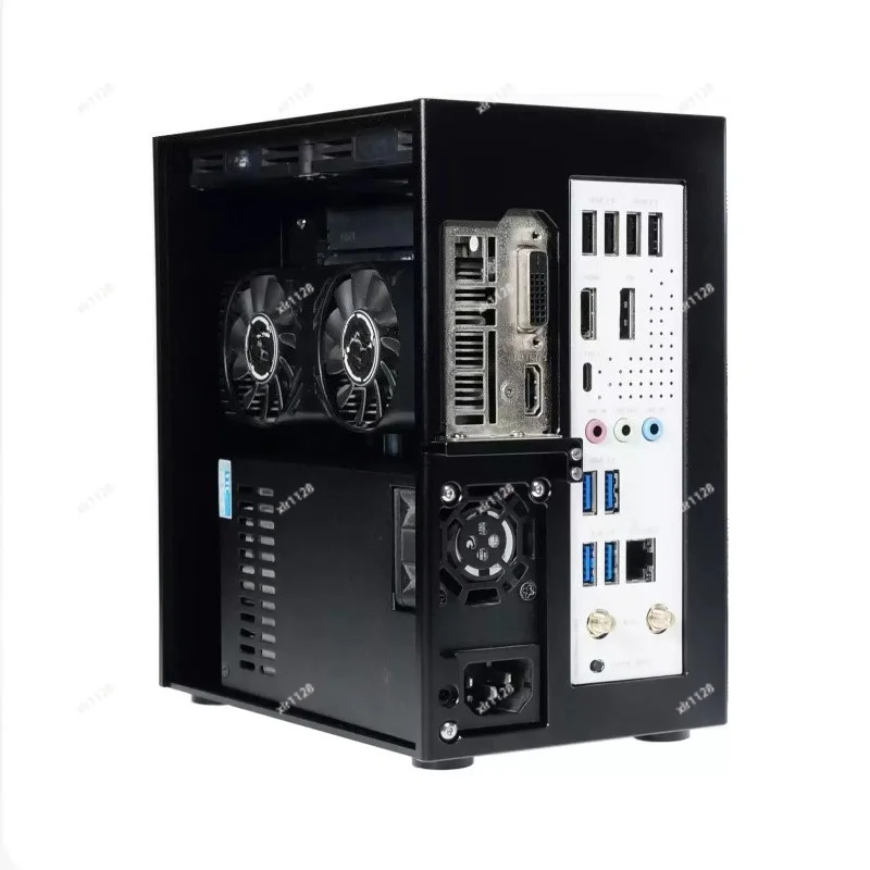 4.3L Mini ITX Computer Case V4 Version Half Height Graphics Card Chassis Support RTX4060
4.3L Mini ITX Computer Case V4 Version Half Height Graphics Card Chassis Support RTX4060