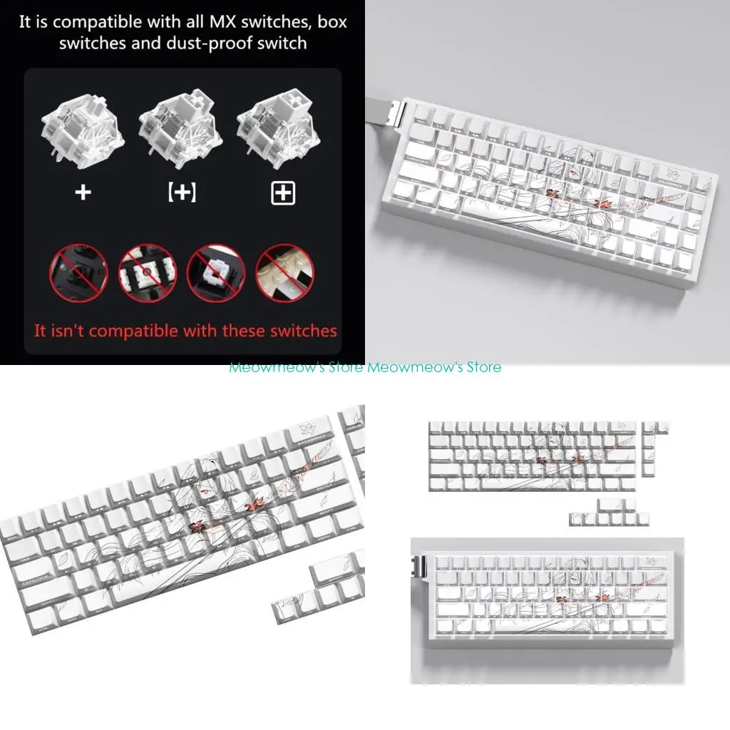 W91A 74 клавиши аниме колпачки для клавиш PBT с боковой подсветкой мультяшные игровые колпачки для клавиш колпачки для клавиш 61
W91A 74 клавиши аниме колпачки для клавиш PBT с боковой подсветкой мультяшные игровые колпачки для клавиш колпачки для клавиш 61