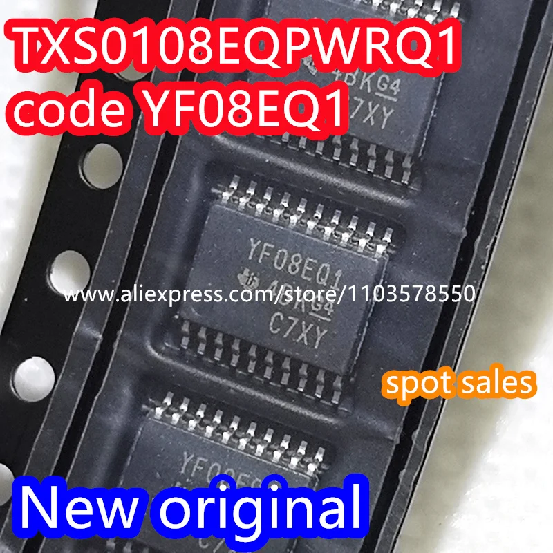 50 шт. 100% новый оригинальный TXS0108EQPWRQ1 посылка TSSOP-20 шелкография YF08EQ1 чип преобразования уровня напряжения IC
50 шт. 100% новый оригинальный TXS0108EQPWRQ1 посылка TSSOP-20 шелкография YF08EQ1 чип преобразования уровня напряжения IC