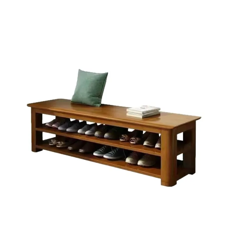 Pure solid wood shoe rack, multi-layer entrance integrated, shoe changing stool, corridor entrance, indoor storage shoe cabinet
Pure solid wood shoe rack, multi-layer entrance integrated, shoe changing stool, corridor entrance, indoor storage shoe cabinet