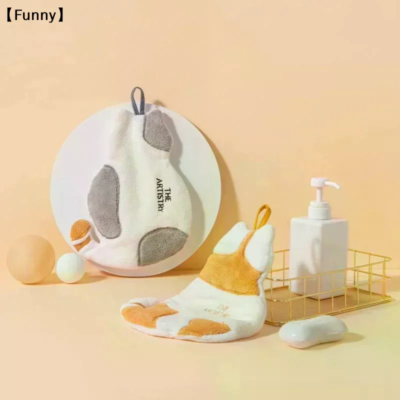 Cute Cat Hanging Towel Kitchen Hand Towel Bathroom Soft Absorbent Handkerchief Wipe Towel Cartoon Kids Towels
Cute Cat Hanging Towel Kitchen Hand Towel Bathroom Soft Absorbent Handkerchief Wipe Towel Cartoon Kids Towels