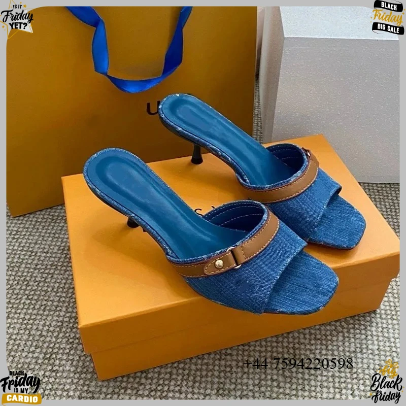 Designer Wedge Heel Sandals Baotou One Line Buckle Shallow Mouth Denim Slippers Simplicity Comfort Casual Versatile
Designer Wedge Heel Sandals Baotou One Line Buckle Shallow Mouth Denim Slippers Simplicity Comfort Casual Versatile