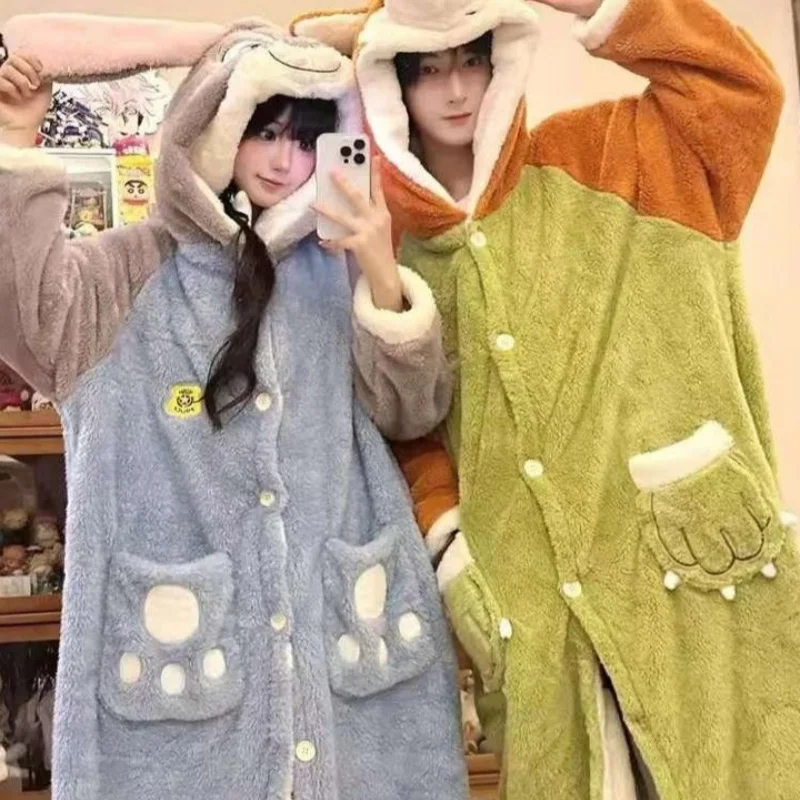 New Zootopia Pajamas for Women Winter Anime Merchandise Judy and Nick Coral Fleece Thickened Couple Sleepwear Homewear Gift
New Zootopia Pajamas for Women Winter Anime Merchandise Judy and Nick Coral Fleece Thickened Couple Sleepwear Homewear Gift