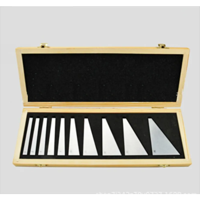 Professional 10Pcs 1-30 Degree Precision Ground Durable Angle Block Set With Storage Case For Lathes Milling Machinist Tools
Professional 10Pcs 1-30 Degree Precision Ground Durable Angle Block Set With Storage Case For Lathes Milling Machinist Tools