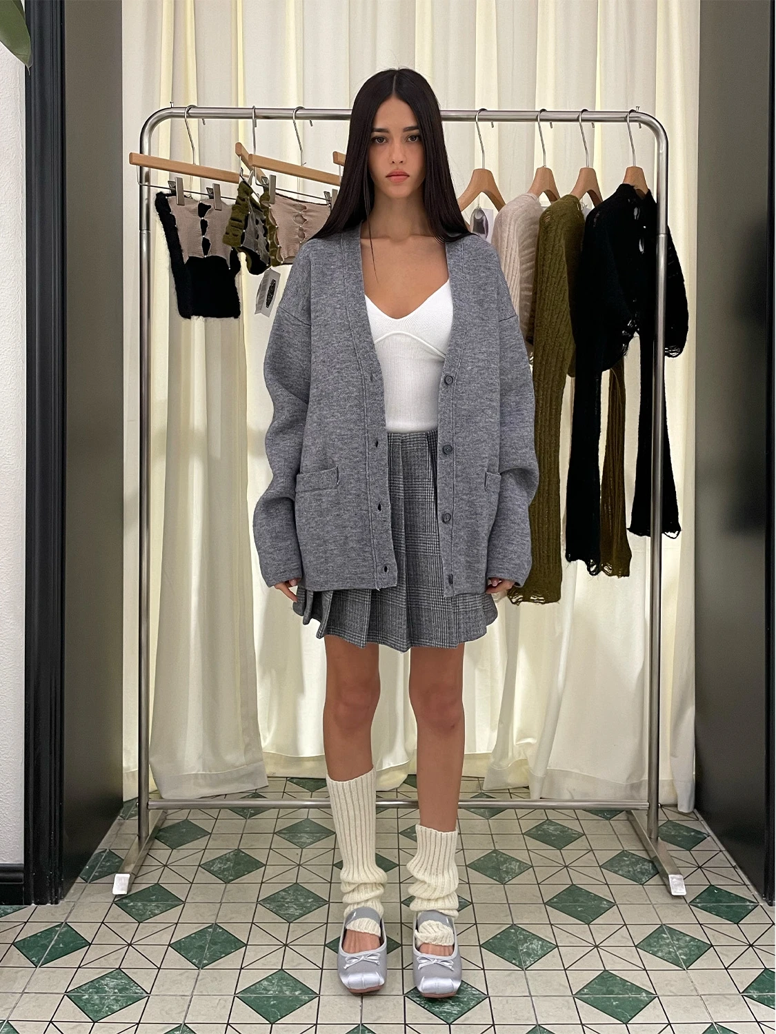 BabesoQ ey Casual Oversized Sweater Jaet Ele Cotton Knitted Women's Faion Autumn 2023
BabesoQ ey Casual Oversized Sweater Jaet Ele Cotton Knitted Women's Faion Autumn 2023