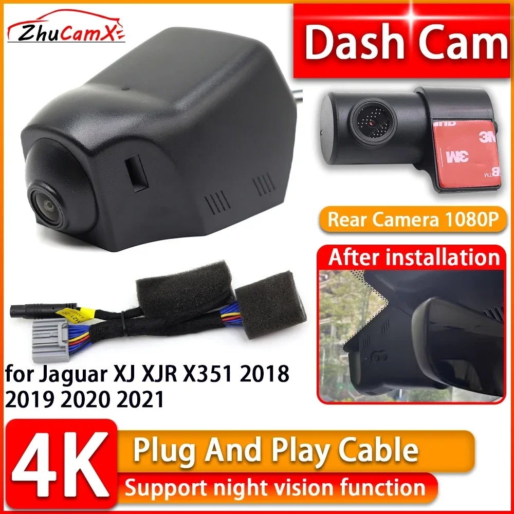 Wiifi 4K Dash Cam for Jaguar XJ XJR X351 2018 2019 2020 2021 DVR Front Rear Car Camera Plug and Play Video Recorder Night Vision
Wiifi 4K Dash Cam for Jaguar XJ XJR X351 2018 2019 2020 2021 DVR Front Rear Car Camera Plug and Play Video Recorder Night Vision