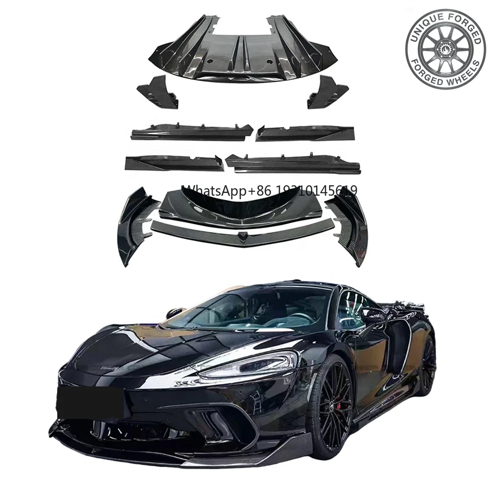 26Pcs GT Pro Style Carbon Fiber Body Kit For McLaren GT Front Lip Rear Spoiler Side Skirts Modified Components
26Pcs GT Pro Style Carbon Fiber Body Kit For McLaren GT Front Lip Rear Spoiler Side Skirts Modified Components