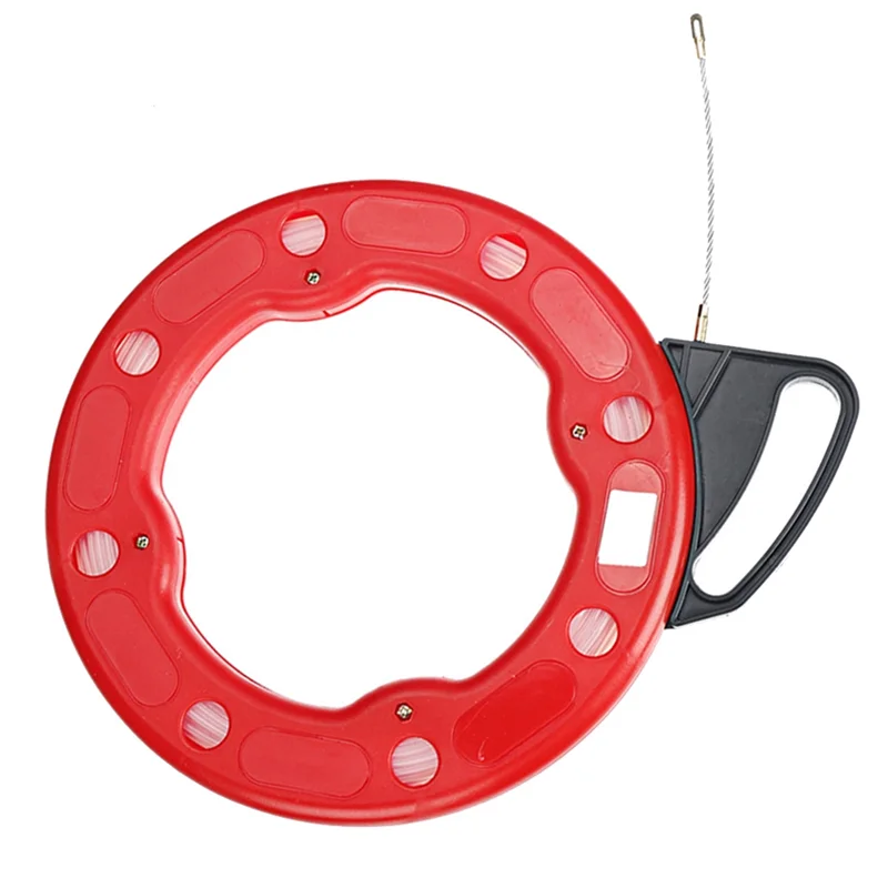 Fiberglass Cable Puller15-30mm Meter Fiberglass Cable Puller Flexible Glider Swivel Fish Tape Portable Reel
Fiberglass Cable Puller15-30mm Meter Fiberglass Cable Puller Flexible Glider Swivel Fish Tape Portable Reel