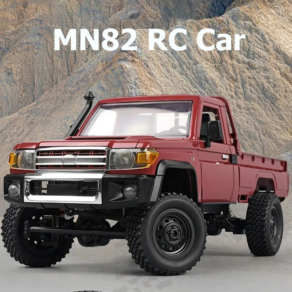 MN82PRO MN82 1/12 RC Car 4WD 2.4G Remote Control Car Simulation Classic All-terrain Off-road LED Light RC Truck Toys As Kid Gift
MN82PRO MN82 1/12 RC Car 4WD 2.4G Remote Control Car Simulation Classic All-terrain Off-road LED Light RC Truck Toys As Kid Gift