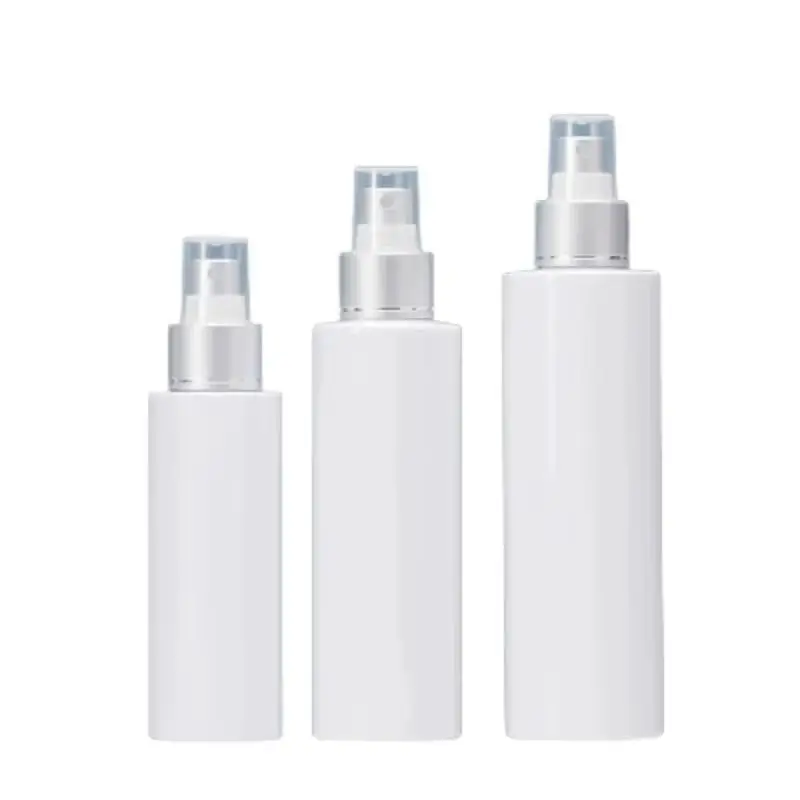 20Pcs Mist Spray Bottle White Matte Silver Pump Cosmetic Packaging 100ML 150ML 200ML Empty Plastic Bottles For Hair Spraying
20Pcs Mist Spray Bottle White Matte Silver Pump Cosmetic Packaging 100ML 150ML 200ML Empty Plastic Bottles For Hair Spraying