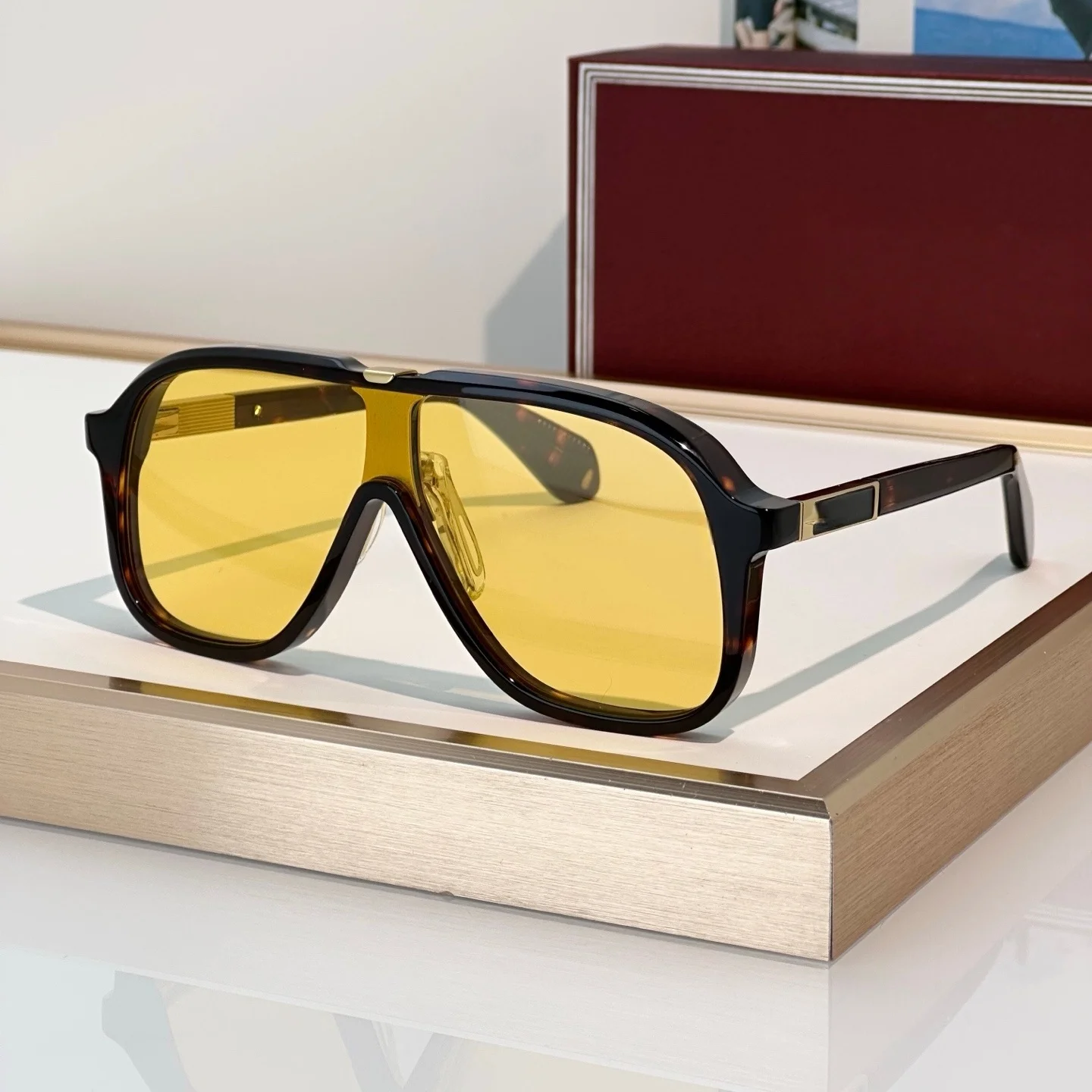 Jmm KUROKAWA Pilot Acetate Luxury Fashion Personalized Gafas Sol Hombre Handcrafted High Quality Sunglasses Unisex
Jmm KUROKAWA Pilot Acetate Luxury Fashion Personalized Gafas Sol Hombre Handcrafted High Quality Sunglasses Unisex