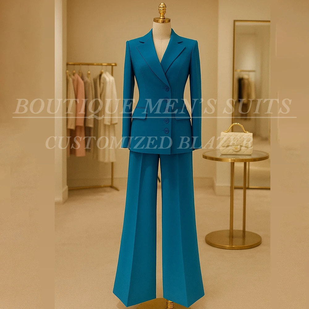 Fashion Women's Suits Blazer Luxury Single Breasted Notch Lapel Slim Fit 2 Piece Jacket Pants Sets Customzied Office Lady Blazer
Fashion Women's Suits Blazer Luxury Single Breasted Notch Lapel Slim Fit 2 Piece Jacket Pants Sets Customzied Office Lady Blazer