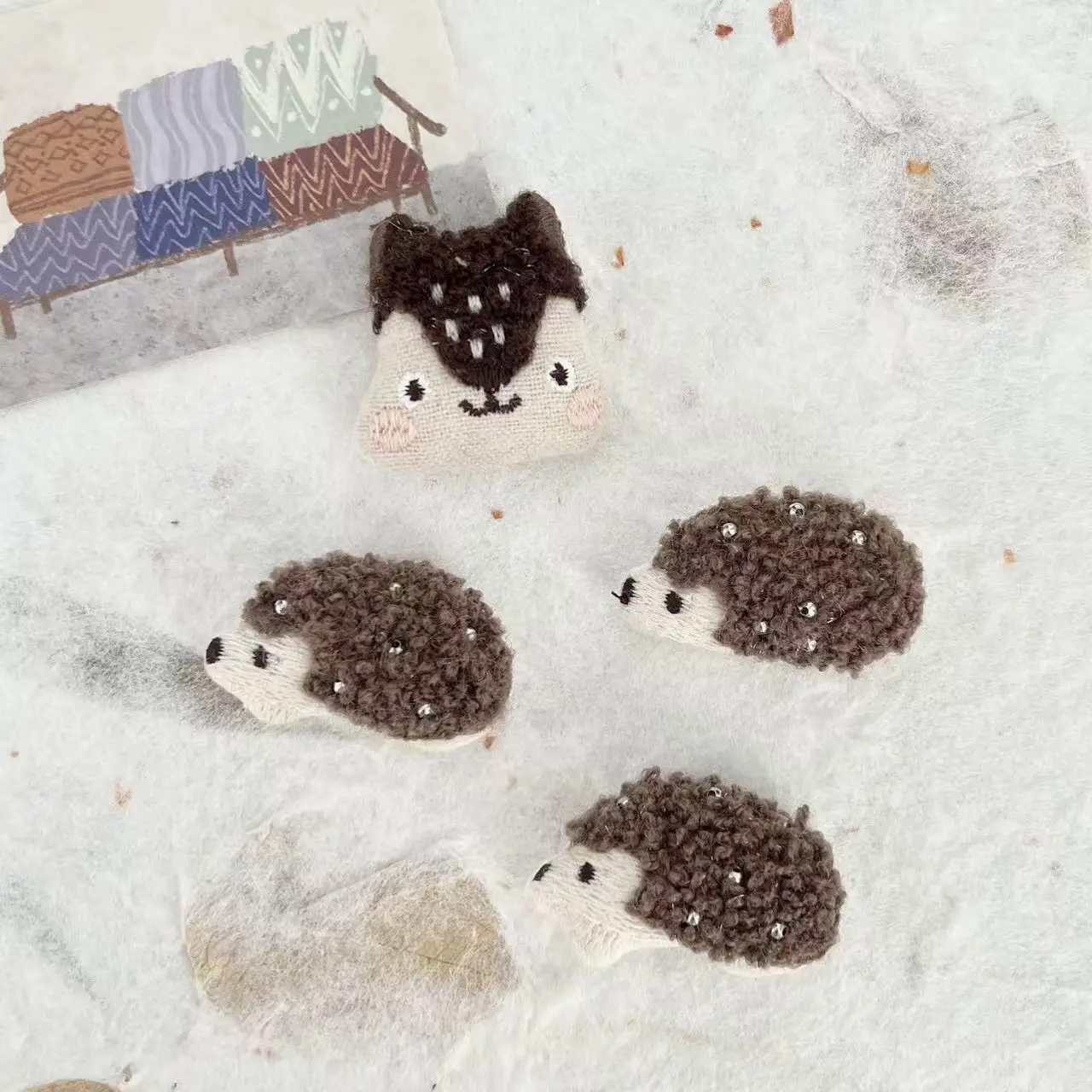 Beaded Hedgehog Brooch 1PCS New for Kids Cotton Filled Handmade Pendant Half Finished Shoe Sock Scarf Material Decor Durable Kit
Beaded Hedgehog Brooch 1PCS New for Kids Cotton Filled Handmade Pendant Half Finished Shoe Sock Scarf Material Decor Durable Kit