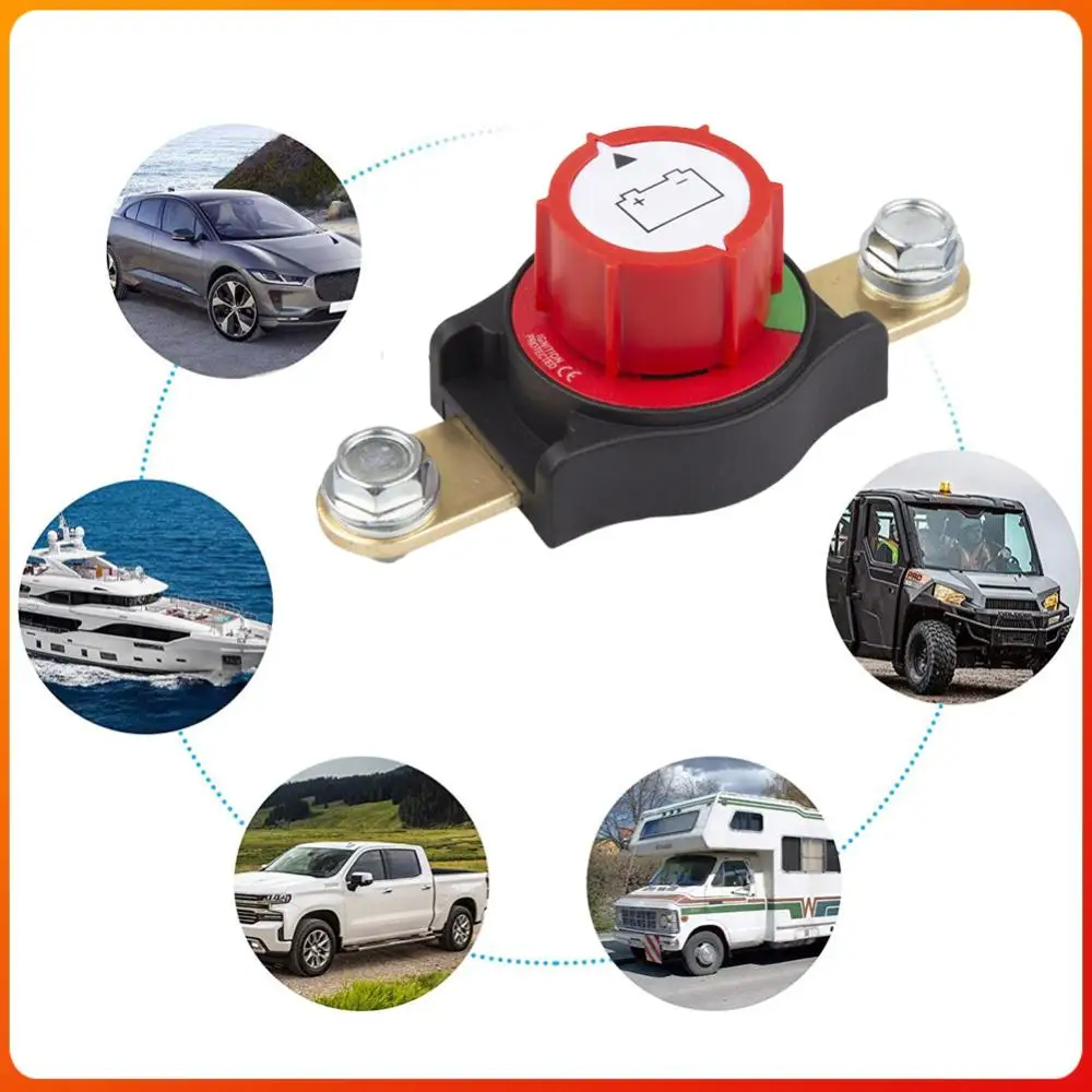 On/Off 300A Battery Disconnect Switch 12-48V Top Post Battery Switch Marine Battery Switch for Car Vehicle RV and Boat
On/Off 300A Battery Disconnect Switch 12-48V Top Post Battery Switch Marine Battery Switch for Car Vehicle RV and Boat