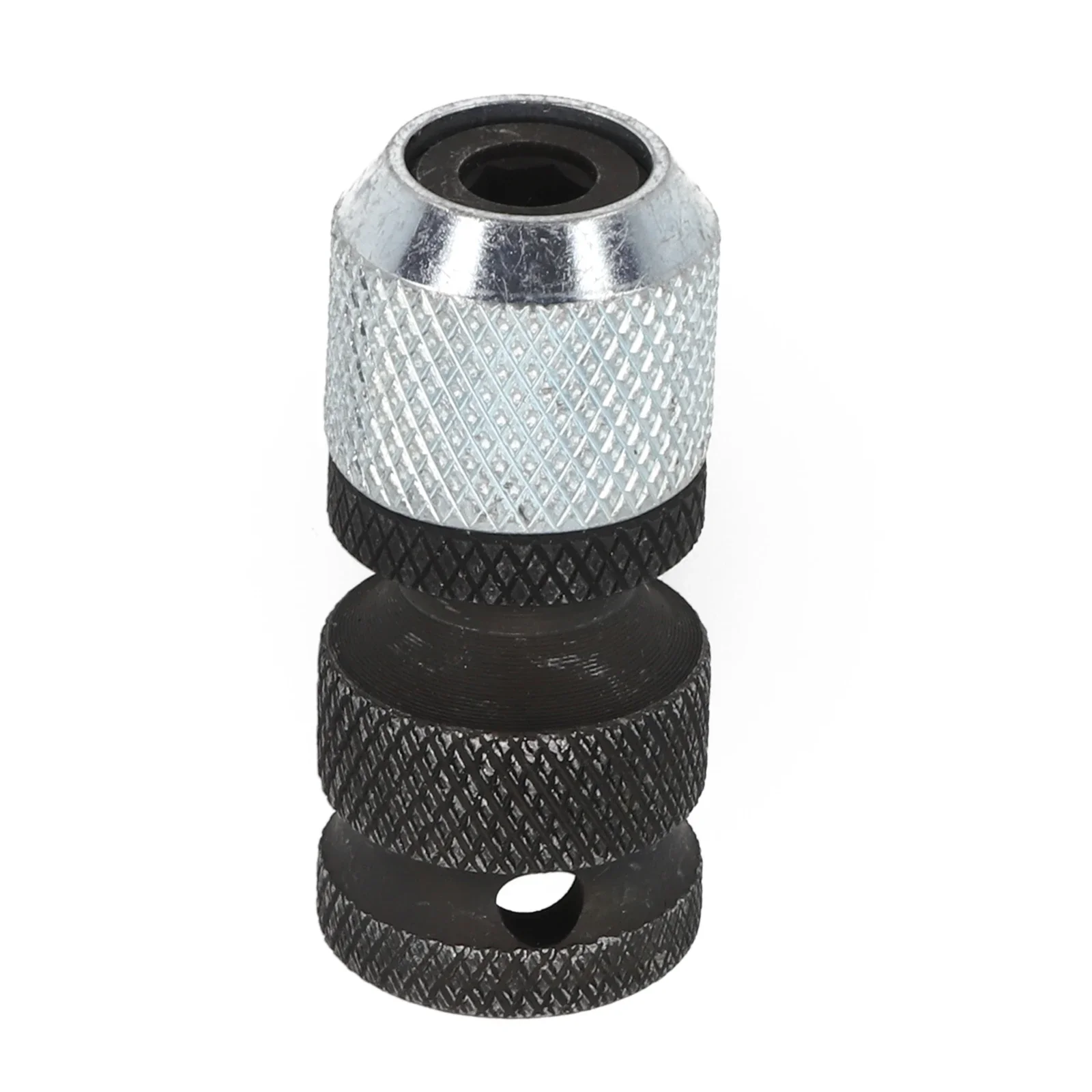 Hex Drive Adapter Drill Socket Adapter 50*22*19mm Knurled Design Non-slip Pattern Versatile Tool Enhanced Design 
Hex Drive Adapter Drill Socket Adapter 50*22*19mm Knurled Design Non-slip Pattern Versatile Tool Enhanced Design