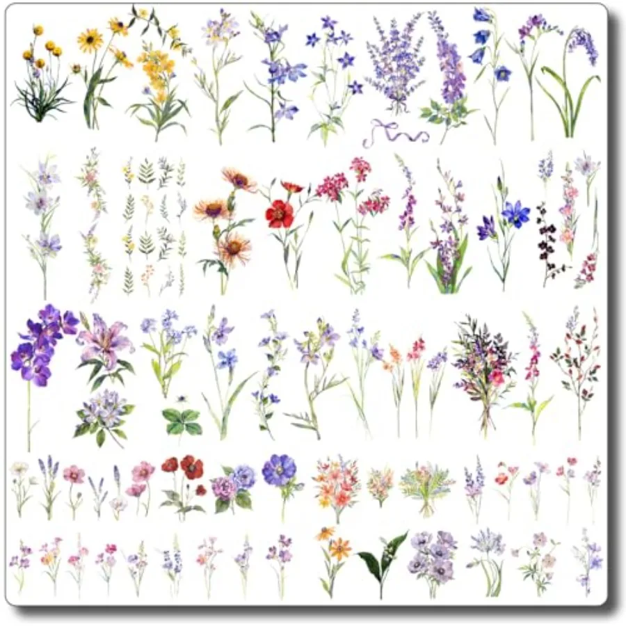 40 Sheets Watercolor Flower Temporary Tattoos for Women - Tiny Wildflower Fake Tattoo Stickers for Body Neck Hand
40 Sheets Watercolor Flower Temporary Tattoos for Women - Tiny Wildflower Fake Tattoo Stickers for Body Neck Hand