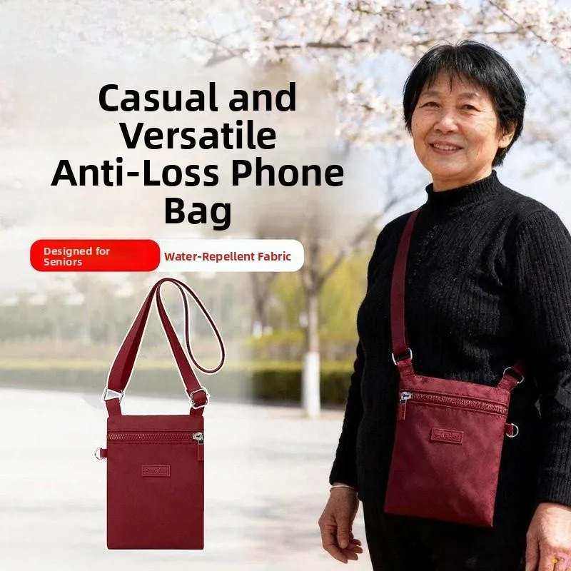 Casual Fashionable Crossbody Phone Bag for Elderly People Outdoor Walking Mobile Phone Pouch Unisex Single Shoulder Bag
Casual Fashionable Crossbody Phone Bag for Elderly People Outdoor Walking Mobile Phone Pouch Unisex Single Shoulder Bag