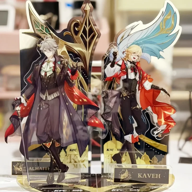 New Anime Genshin Impact X Kfc Cosplay Alhaitham Kaveh Acrylic Standing Plates Badges Sent On June 30th Birthday Graduation Gift
New Anime Genshin Impact X Kfc Cosplay Alhaitham Kaveh Acrylic Standing Plates Badges Sent On June 30th Birthday Graduation Gift