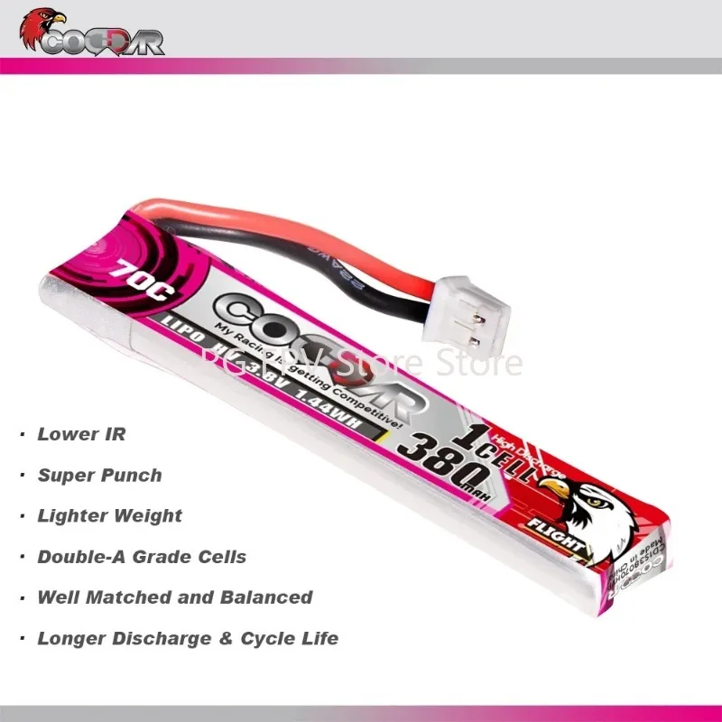 CODDAR 380MAH 1S HV 3,8 V 70C RC LiPo батарея 65mm BetaFPV FPV Quads Happymodel Mobula6 NewBeeDrone AcroBee65 Mini Indoor Whoops
CODDAR 380MAH 1S HV 3,8 V 70C RC LiPo батарея 65mm BetaFPV FPV Quads Happymodel Mobula6 NewBeeDrone AcroBee65 Mini Indoor Whoops