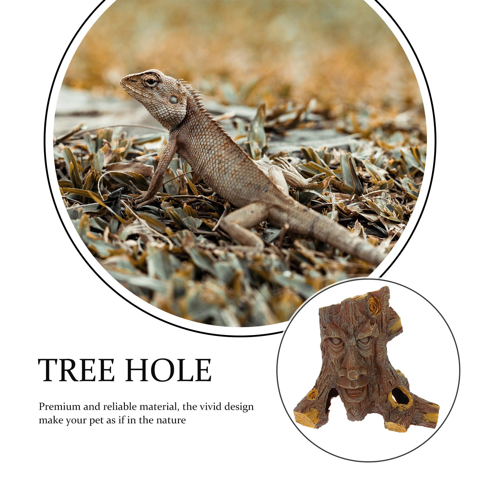 Premium Resin Lizard Hide Cave Snake Hiding Place Terrarium Ornament Reptile Box Decor Stain Resistant Durable Hideout
Premium Resin Lizard Hide Cave Snake Hiding Place Terrarium Ornament Reptile Box Decor Stain Resistant Durable Hideout