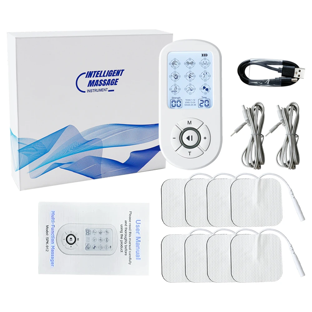 36-режимный стимулятор мышц, профессиональный аппарат TENS, перезаряжаемая цифровая терапия, машина для похудения, электростимулятор для расслабления
36-режимный стимулятор мышц, профессиональный аппарат TENS, перезаряжаемая цифровая терапия, машина для похудения, электростимулятор для расслабления