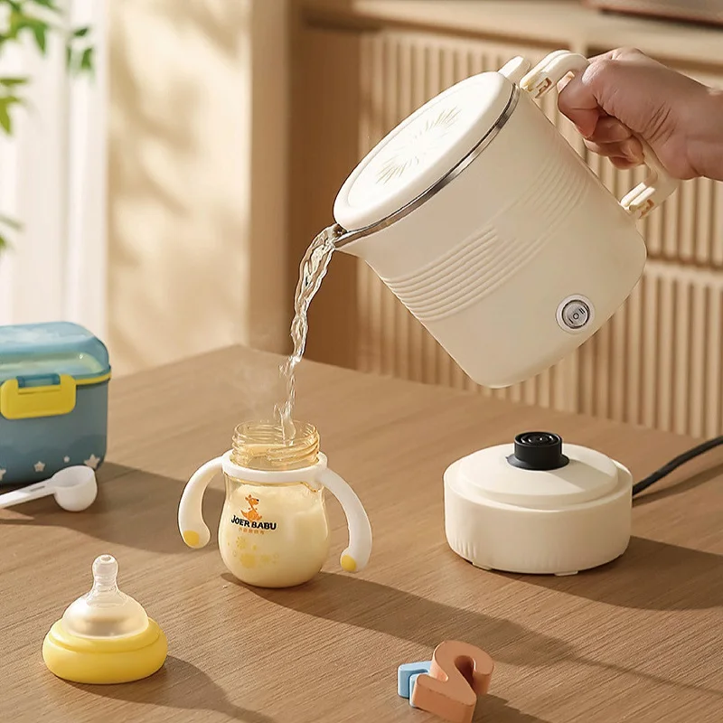 800ml Folding Travel Electric Kettle Portable Water Boiling Cup Milk Soaking Pot 2 Gear Adjust 304 Stainless Steel Quick Kettle
800ml Folding Travel Electric Kettle Portable Water Boiling Cup Milk Soaking Pot 2 Gear Adjust 304 Stainless Steel Quick Kettle