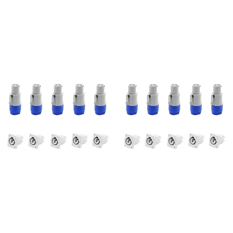 T82C Hot Sale-10X 3 PIN AC Powercon Connector Male Plug NAC3FCA AC Power Plug 20A/250V For Stage Light LED Screen Grey
T82C Hot Sale-10X 3 PIN AC Powercon Connector Male Plug NAC3FCA AC Power Plug 20A/250V For Stage Light LED Screen Grey