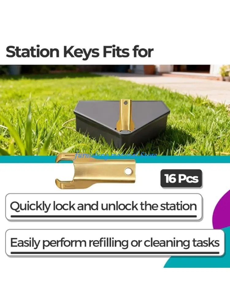 Y5GD Reliable 16 Piece Alloy Keys Waterproof Keys for Residential & Commercial Areas
Y5GD Reliable 16 Piece Alloy Keys Waterproof Keys for Residential & Commercial Areas
