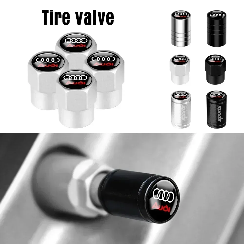 Car Metal Logo Wheel Air Valve Caps Tire Dust Cover For Audi Sline A4 B7 B8 B9 A3 8P 8V 8L A5 A6 C6 C5 C7 A1 Q2 Q3 Q7 Quattro RS
Car Metal Logo Wheel Air Valve Caps Tire Dust Cover For Audi Sline A4 B7 B8 B9 A3 8P 8V 8L A5 A6 C6 C5 C7 A1 Q2 Q3 Q7 Quattro RS