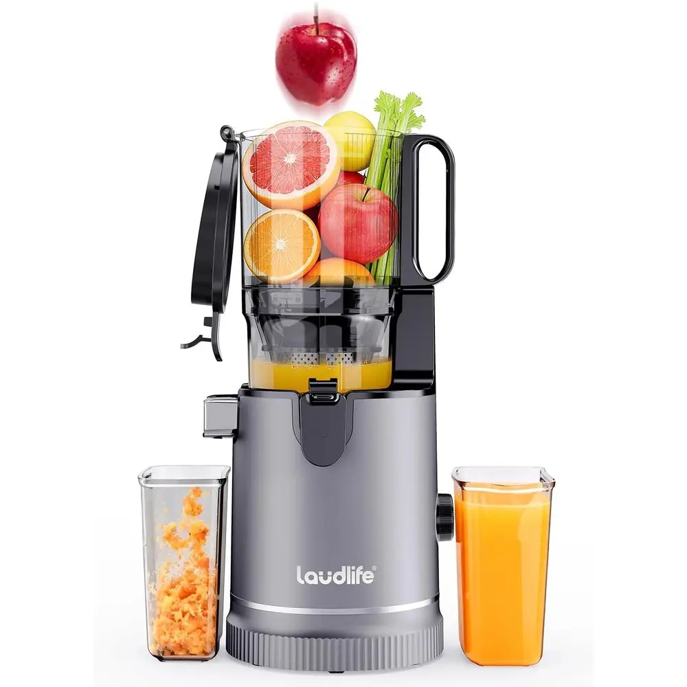 Cold PrJuicer hine, 5.9" Wide eed Chute Juice Extractor, 80 oz Large Hopper, Easy to Clean & High Juice Yield, BPA ree, Slow Mas
Cold PrJuicer hine, 5.9" Wide eed Chute Juice Extractor, 80 oz Large Hopper, Easy to Clean & High Juice Yield, BPA ree, Slow Mas